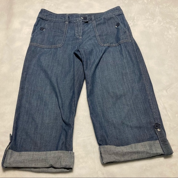 New York & Company Cropped Jeans 8 - Picture 1 of 15